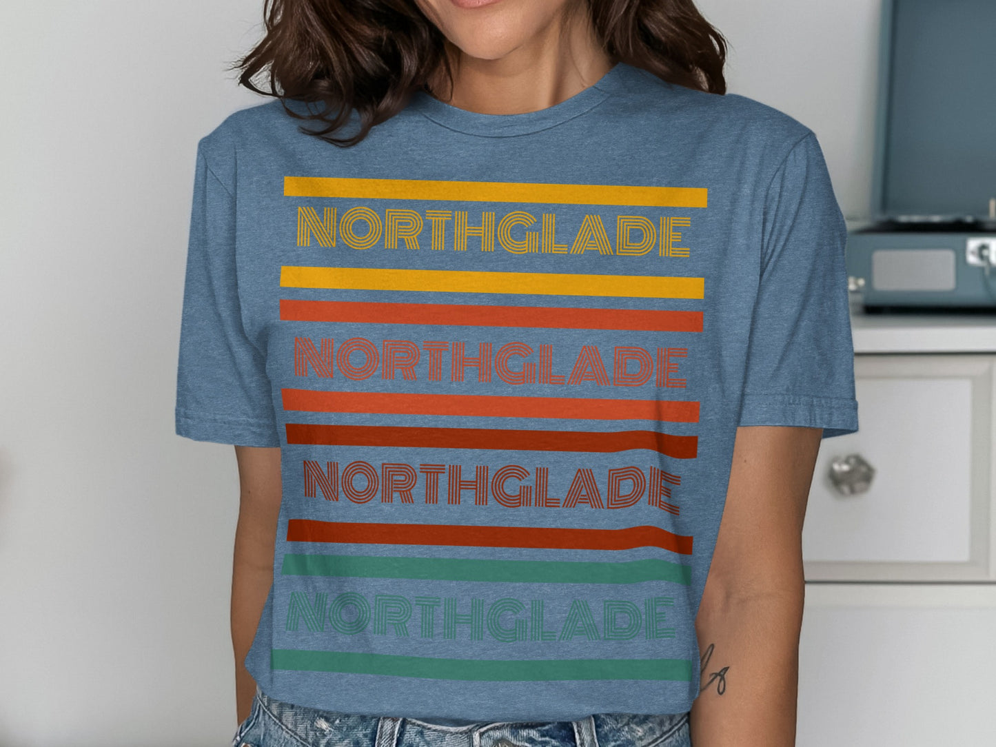 Multicolor Northglade Graphic Tee Shirt product type