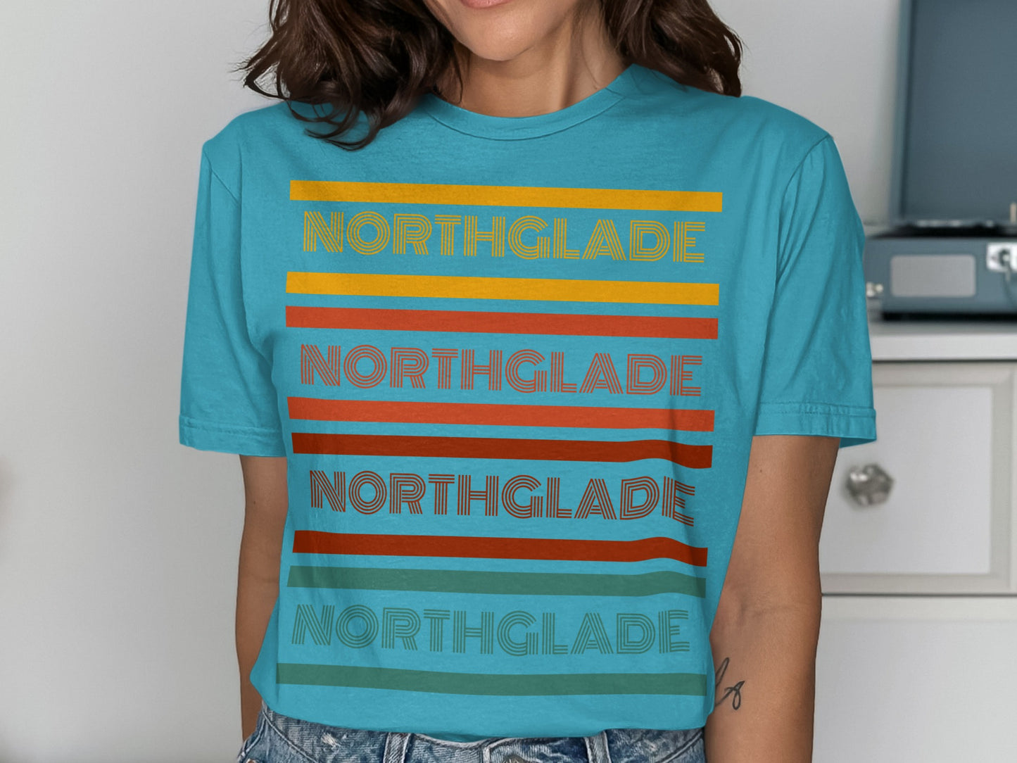 Stylish Northglade Graphic Tee Shirt product type