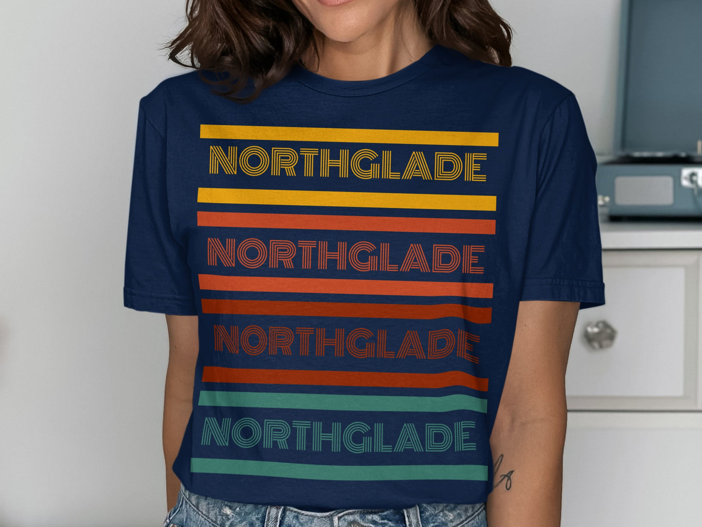 Colorful Northglade Graphic T-shirt product type
