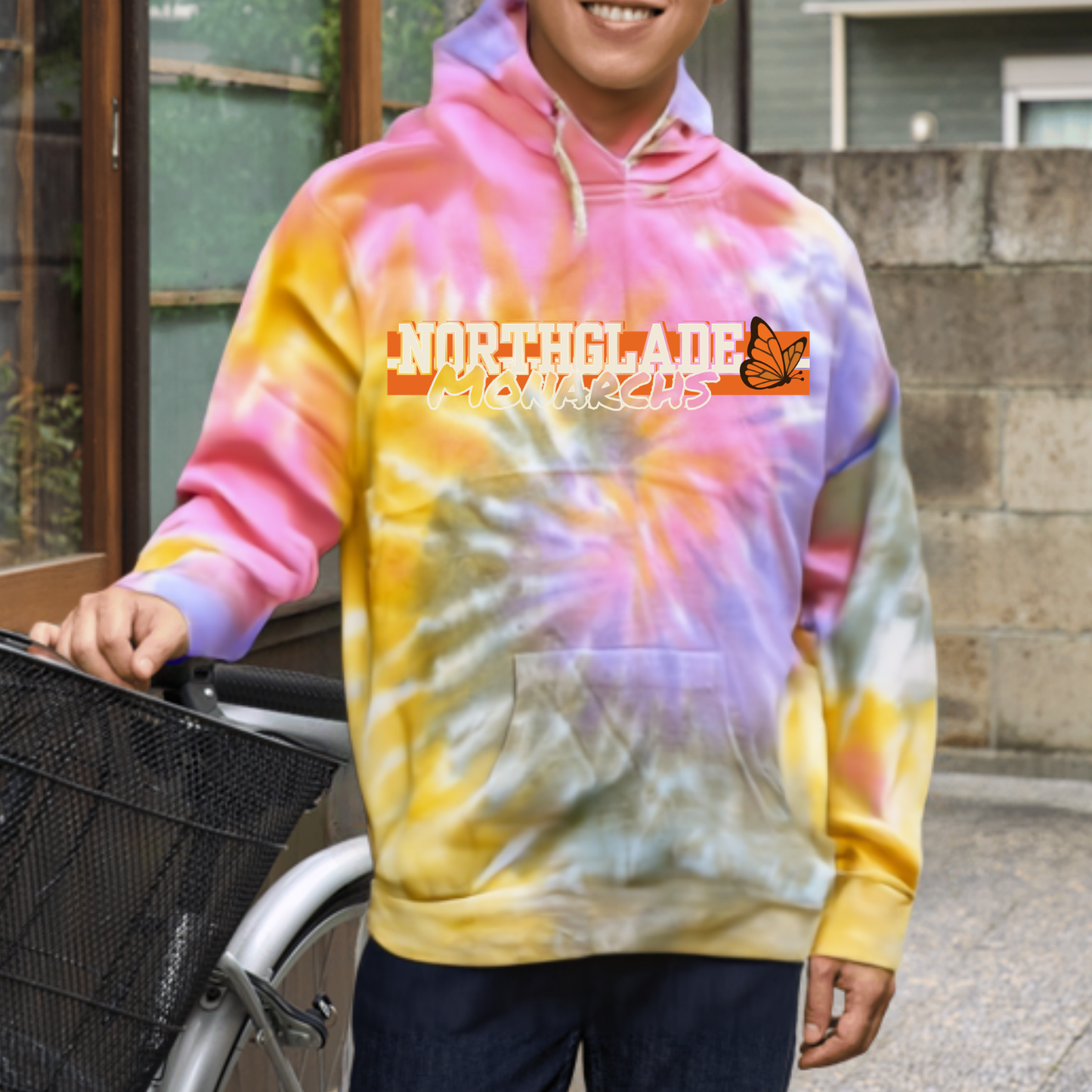 Northglade Monarchs 2 Tie Dye Hoodie - LIMITED EDITION